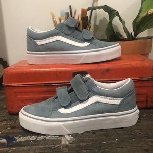 Vans old school kids size 2 straps
